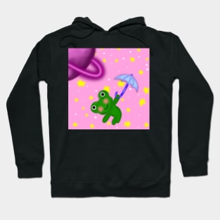 Floating Frog In The Sky Hoodie